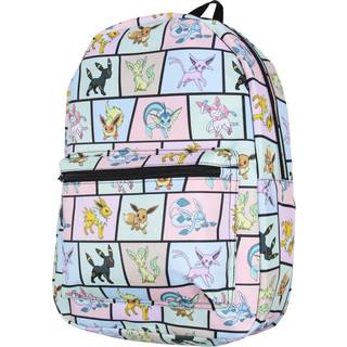 Bioworld Pokemon rygs?k eevee Evolutions Laptop School Travel Backpack Bag Flerfarvet