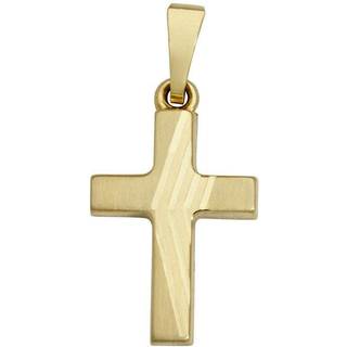 Schneider Basic Anhänger - Kreuz – Gold - K17 - gold