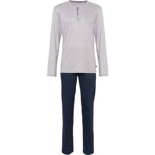 Calida Circular Night Long Pyjama - Grey/Blue - Large * Kampagne *