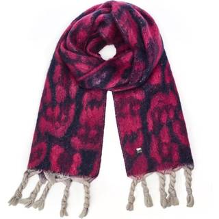 Moda in Pelle Lioniescarf Chunky Leopard Tryk TørklædeEn