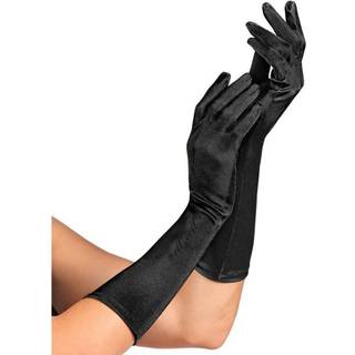 Sorte lange handsker