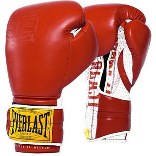 Everlast 1910 Hook/Loop Boksehandsker - Rød