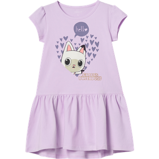NAME IT Gabby Kat Kjole Mara Orchid Bloom