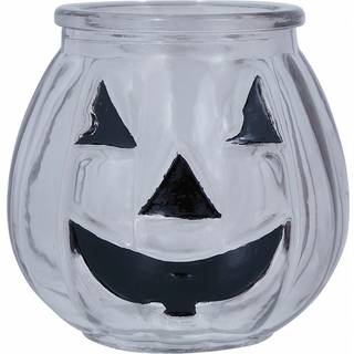Halloween Kürbis Kerzenglas