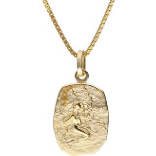trendor 15382-09 Jungfrau Sternzeichen Gold 333 mit vergoldeter Silberkette