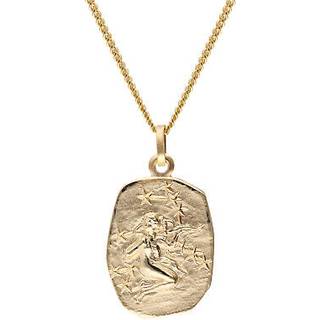 trendor 15404-09 Jungfrau Sternzeichen Gold 333 mit vergoldeter Silberkette