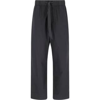 Tekla Poplin Pyjama Pants All Black