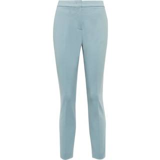 Max Mara Pegno high-rise slim jersey pants - blue - M