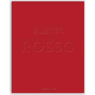 Assouline Coffee Table Books - 'Valentino Rosso' in Red paper, Cardboard, Fabric
