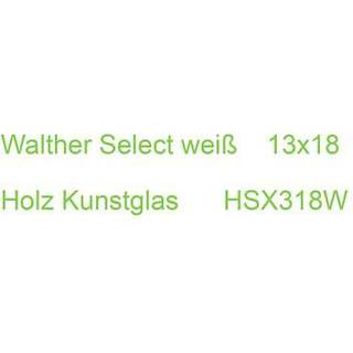 Ramme Walther Select Akrylglas Hvid 13x18 cm