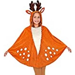 Rensdyr hætteponcho