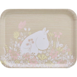 Muurla Moomin bakke 28x36 cm Flower field
