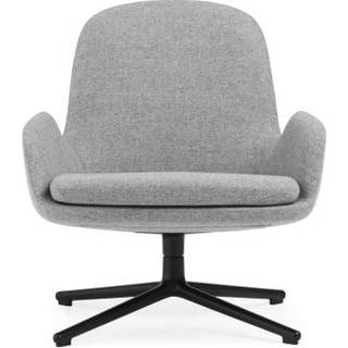 Normann Copenhagen - Era Lounge Chair Low Swivel Black Alu