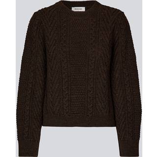 Modström GrannonMD o-neck - Chocolate - L - Strik