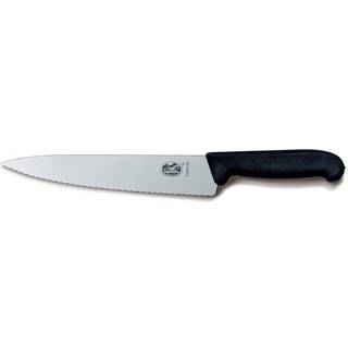 Victorinox Takket kokkekniv med fibrox-skæfte, 19cm.