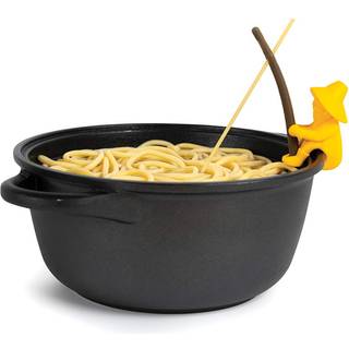 OTOTO - Al Dente - Grydelågsholder og pastatester - Gul