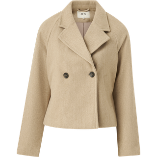 JDY - Beige - Jdyviola Short Jacket Otw Hab - Large