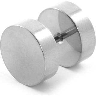 10mm Sølvfarvet Stud Ørering
