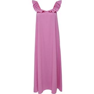 Zora Midi Kjole - Pink - M - ONLY