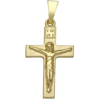 Schneider Basic Anhänger - Kreuz – Gold - K20 - gold