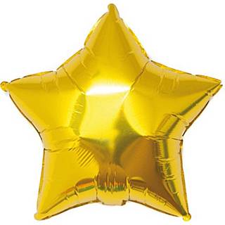 Folienballon Stern 36cm - Gold