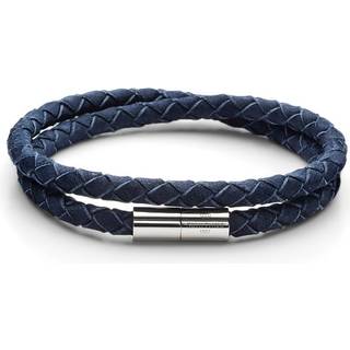 Skultuna The Suede Bracelet Blue