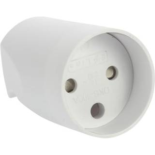 Nordic Quality Extension Joint w/blind hole White