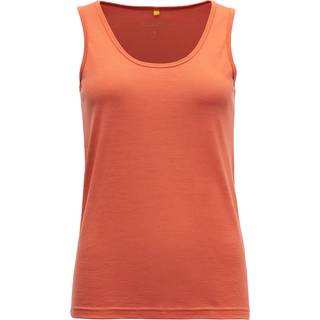 Devold Women's Eika Singlet Merino undertøj Damer størrelse L farve rød