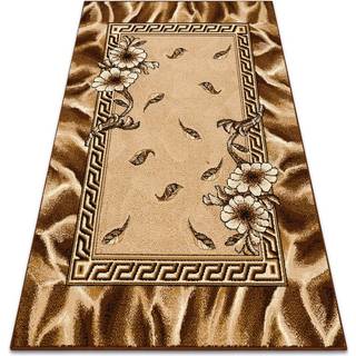 Tæppe BCF Morad TRIO Klassisk blade, blomster - vintage guld 140x200 cm