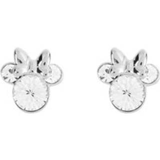 Disney Silver Minnie Crystal Birthstone Stud Earrings - April - F6778