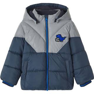 Name It Dark Sapphire Reflective Puffer Vinterjakke
