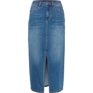Kaffe Kasinem Hw Denim Skirt Nederdele 10508064 Medium Blue Denim (44)