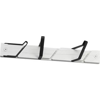 Essem Design Tamburin knagerække 31,5 cm Hvid/Sort
