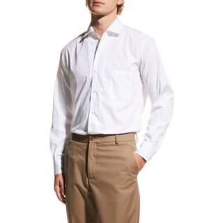 Loro Piana - André Cotton-Poplin Shirt - Men - White - XXXL