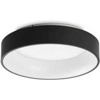 Ideal Lux loftlampe Ziggy, sort, Ø 45 cm, metal