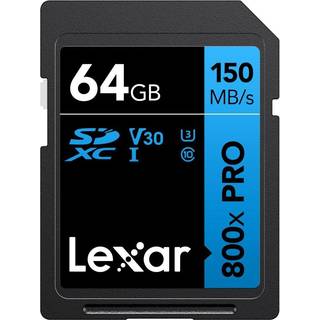 Lexar Pro 64GB SDXC V30 150MB/S