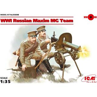 WWI Russian Maxim MG Team