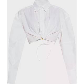 Jacquemus La Chemise Plidao shirt - white - XXS