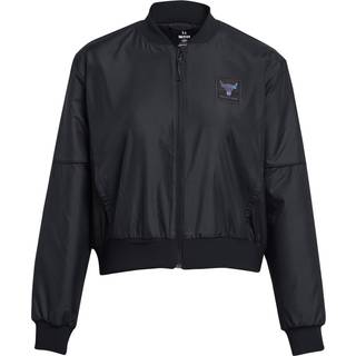 Jakke Under Armour Pjt Rck W s Bomber Jacket-BLK 1382177-001 Størrelse S