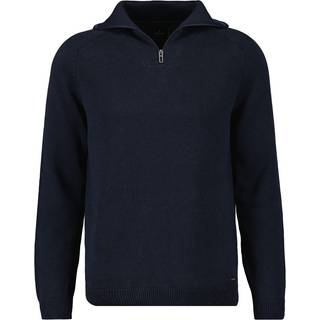 RAGMAN Herren Troyer blau unifarben