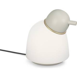 Belid Bird bordlampe 21,5 cm Sand-messing-opalglas
