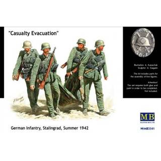 German Infantry Stalingrad Summer 1942 Casualty Evacuation