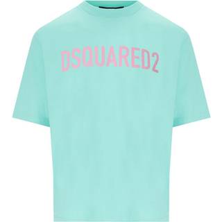 DSQUARED2 Loose Fit T Shirt Light Blue