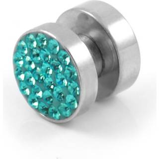10mm Blå Zirkonia Magnetisk Ørering