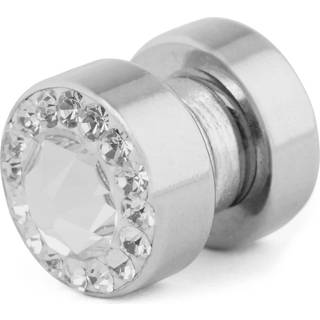 6 mm Magnetisk Klar Krystal Ørering