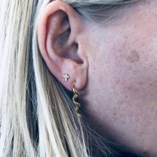 CROSS EARSTUD | GOLDEN