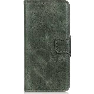 Motorola Edge 40 Pro Læder Cover m. Pung & Ståfunktion - Grøn