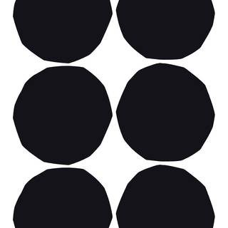 Marimekko Isot Kivet tekstil sort-hvid