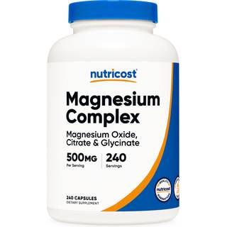 Nutricost – Magnesium Complex 500 mg, 240 kapsler