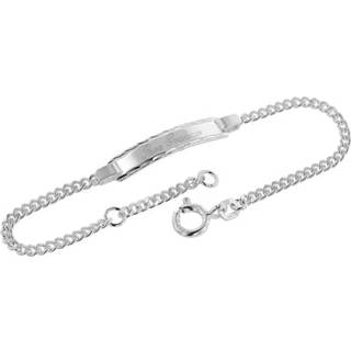 trendor 39505-14 Armband mit Gravur für Baby und Kinder 925 Silber 14/12 cm